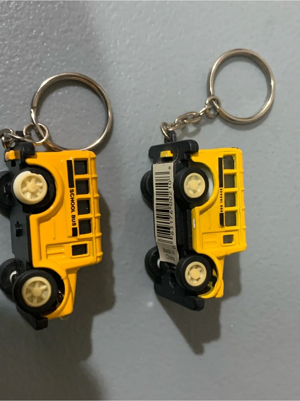 Yellow School Bus Keychain Toy - Kids Toys